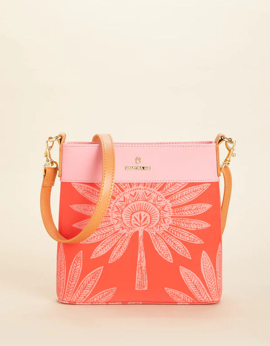 Hipster Crossbody Palmetto Frond