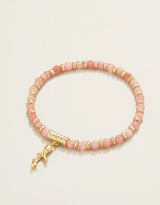 Calm Waters Stretch Bracelet PInk