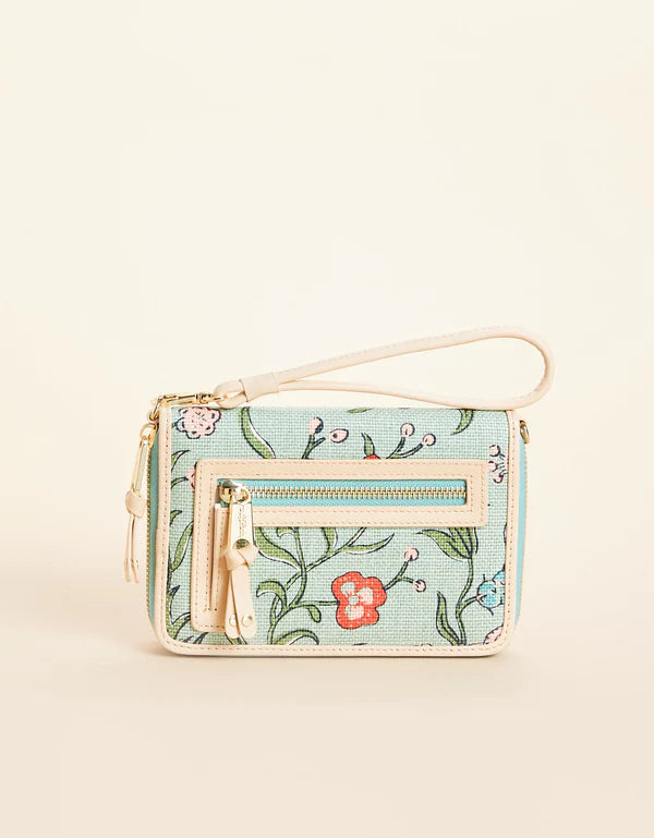 Multi Phone Wallet Hamilton Floral Block Print