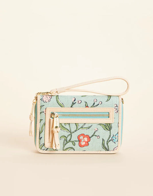 Multi Phone Wallet Hamilton Floral Block Print