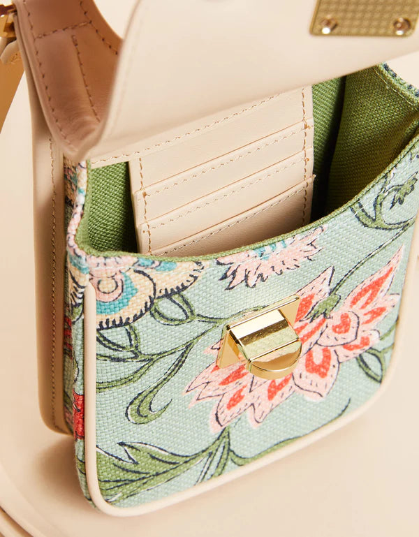 Etta Phone Crossbody Hamilton Floral Block Print