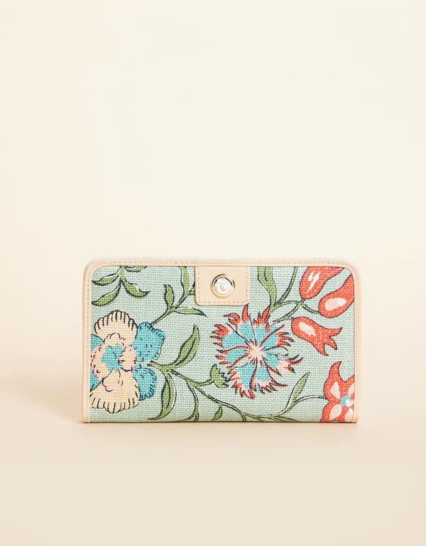 Snap Wallet Hamilton Floral Block Print