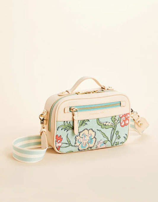 Ellie Crossbody Hamilton Floral Block Print