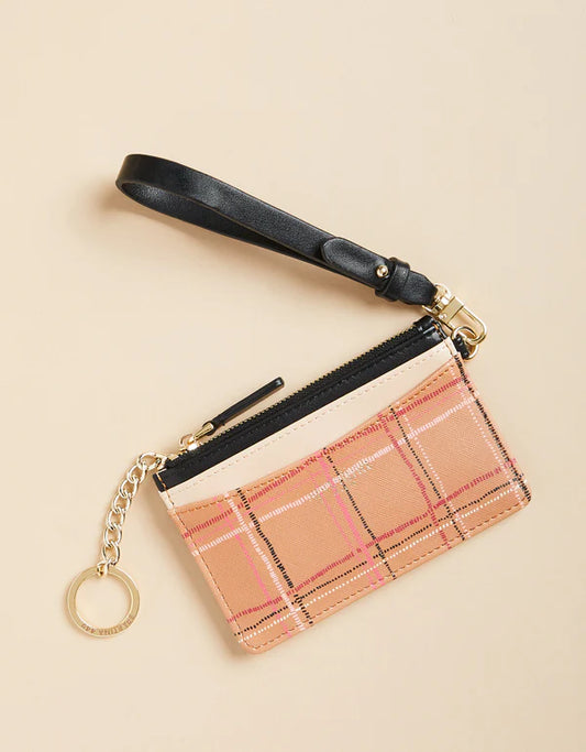 Slim Card Coinpurse Botanic Dash Plaid