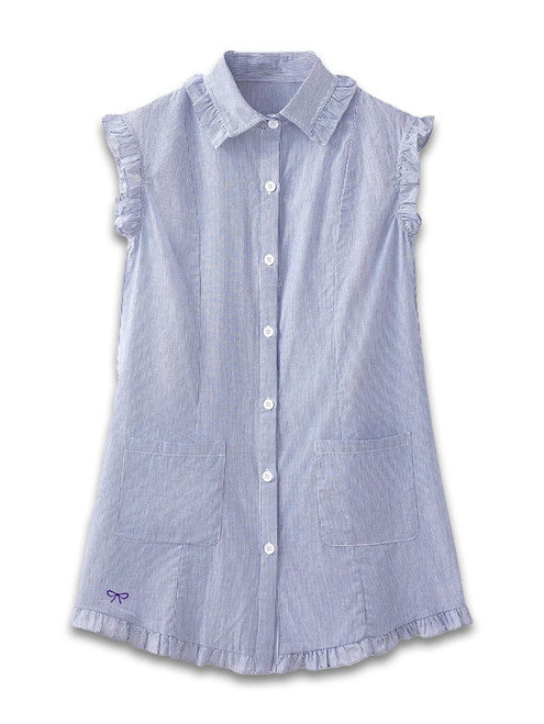 Baby Blue Shirt Dress