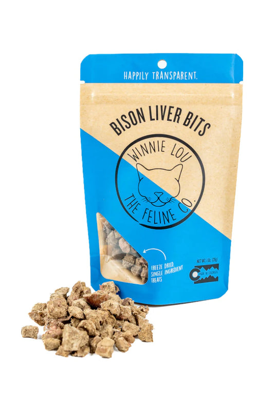Bison Liver Bits for Cats