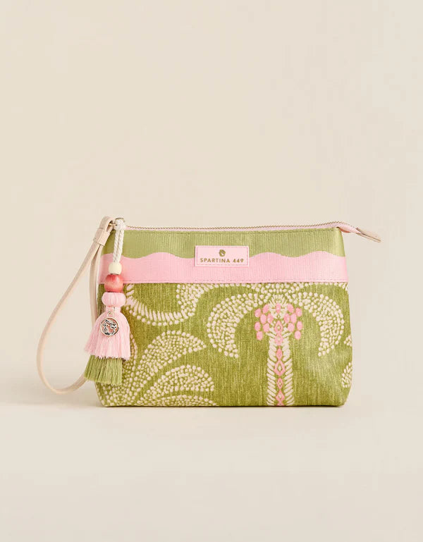 Carina Wristlet Castillo Green Palms