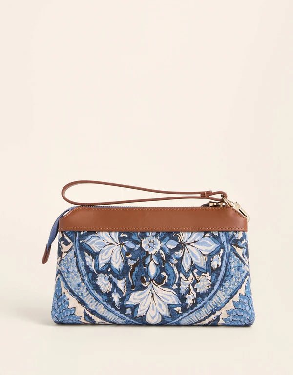 Emma Wristlet Japonica Cartouche Blue