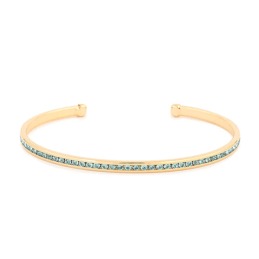 Birthstone Cuff Bracelet