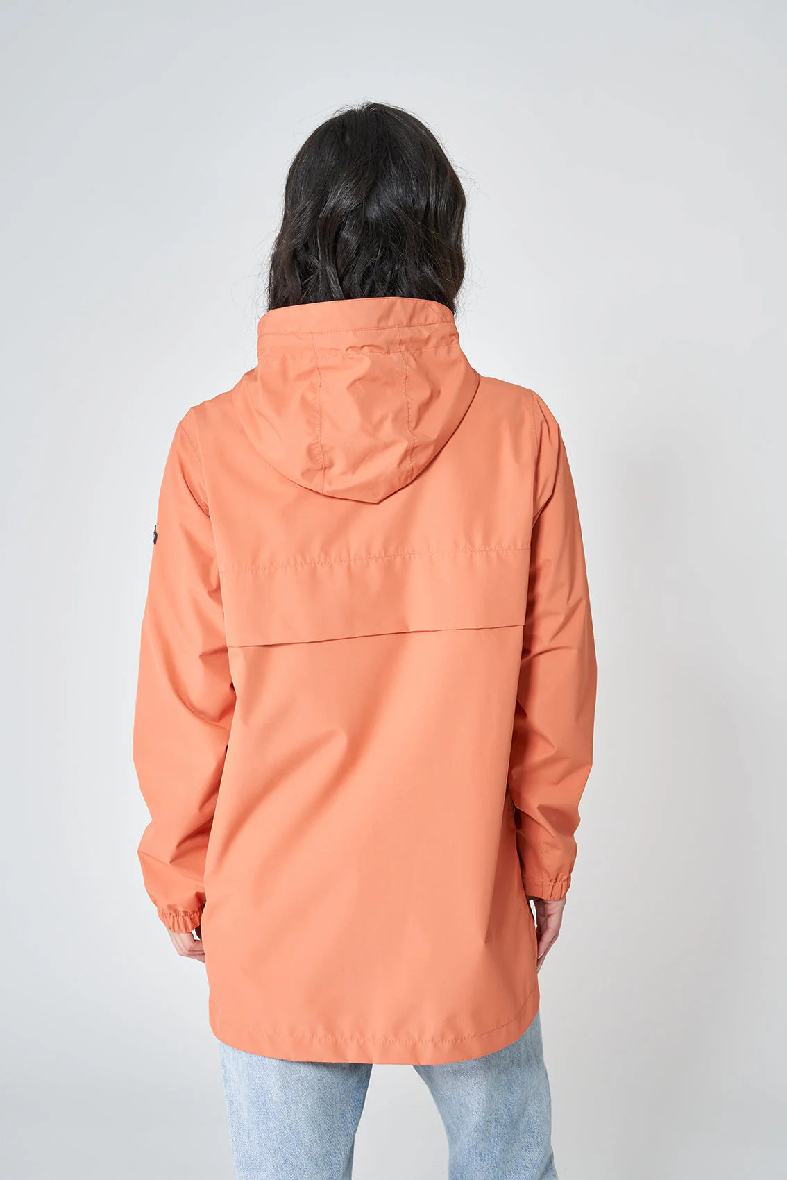 Thermosealed Raincoat - Coral