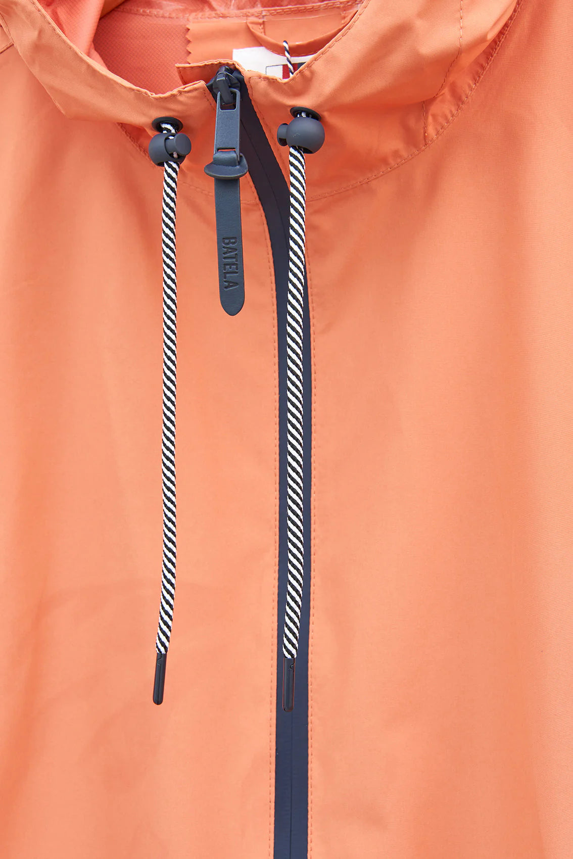 Thermosealed Raincoat - Coral