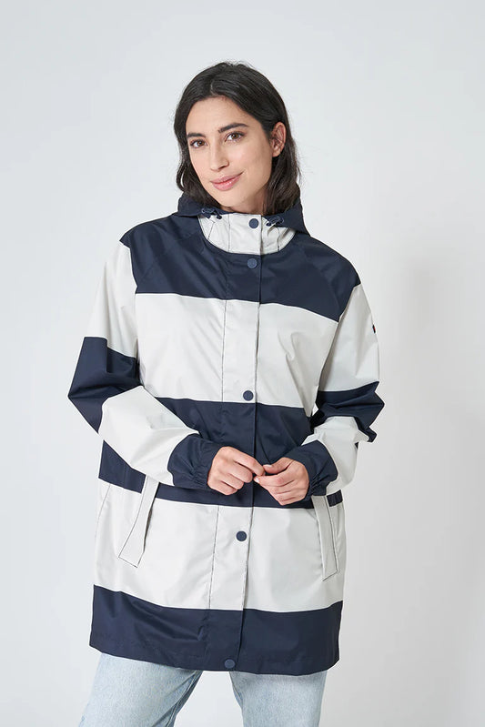 Printed Raincoat - Stripes
