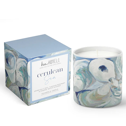 Kim Hovell Cerulean Sea  Boxed Candle