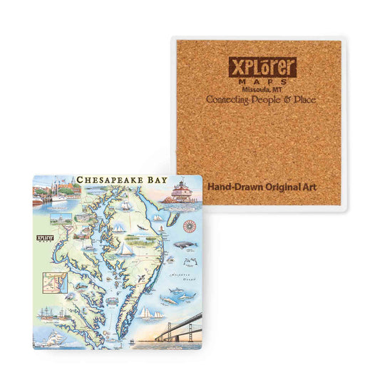 Ceramic Coaster Chesapeake Bay