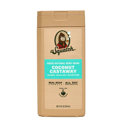 Dr. Squatch Men's Natural Body Wash