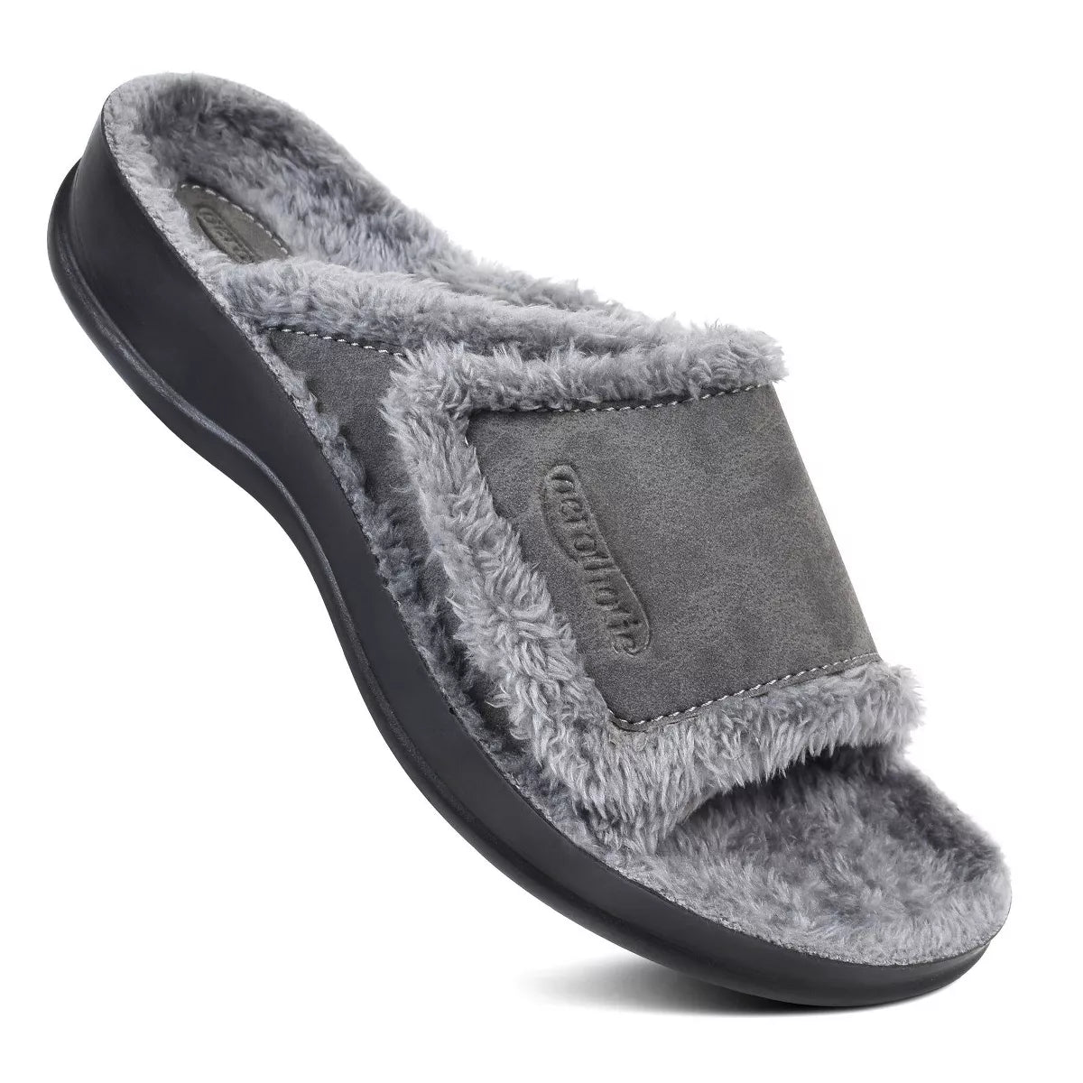 Hadley Grey Indoor/Outdoor Slipper