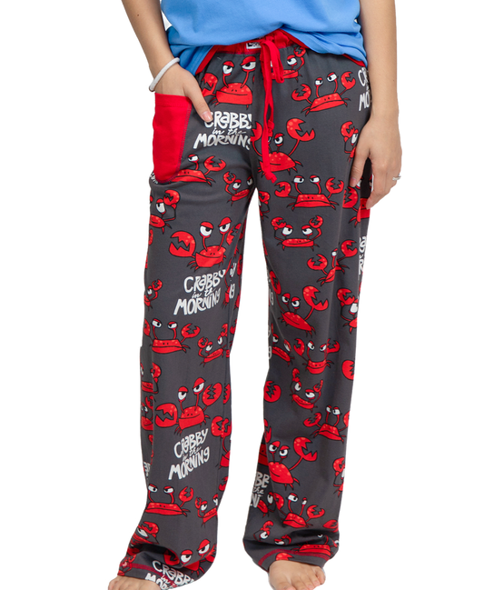 Crabby in the Morning Women PJ Pants