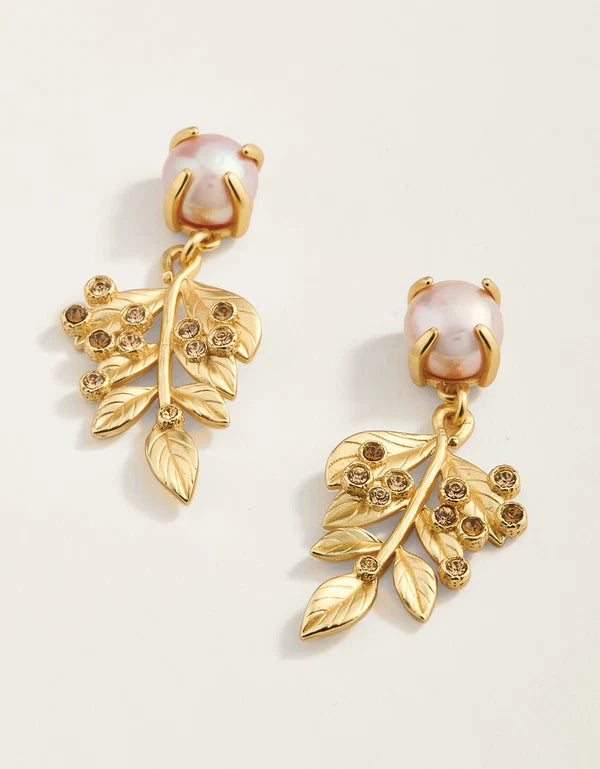 Lowcountry Fall Earrings-Bronze