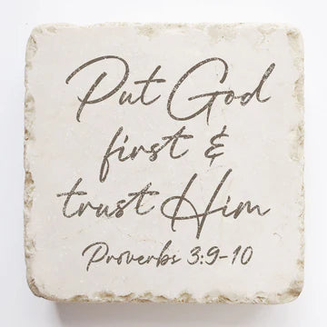 Scripture Stone Small Block