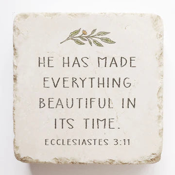 Scripture Stone Small Block