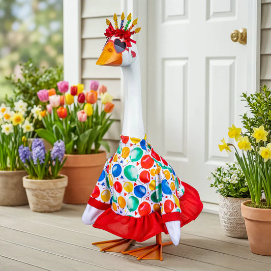 Birthday Dress for Giddy the Porch Goose