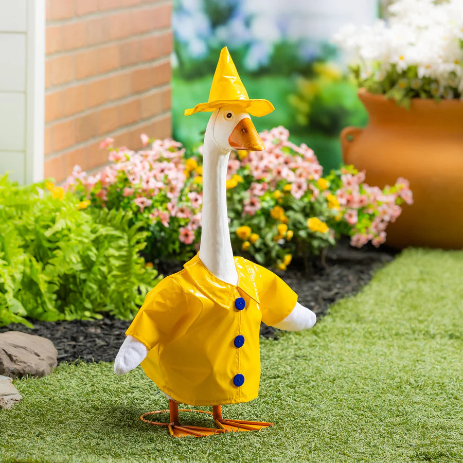 Raincoat for Giddy the Porch Goose