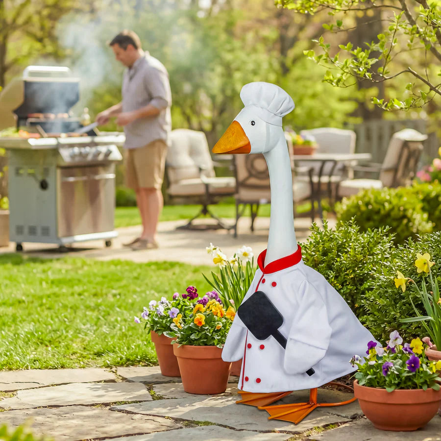 Chef Outfit for Giddy the Porch Goose