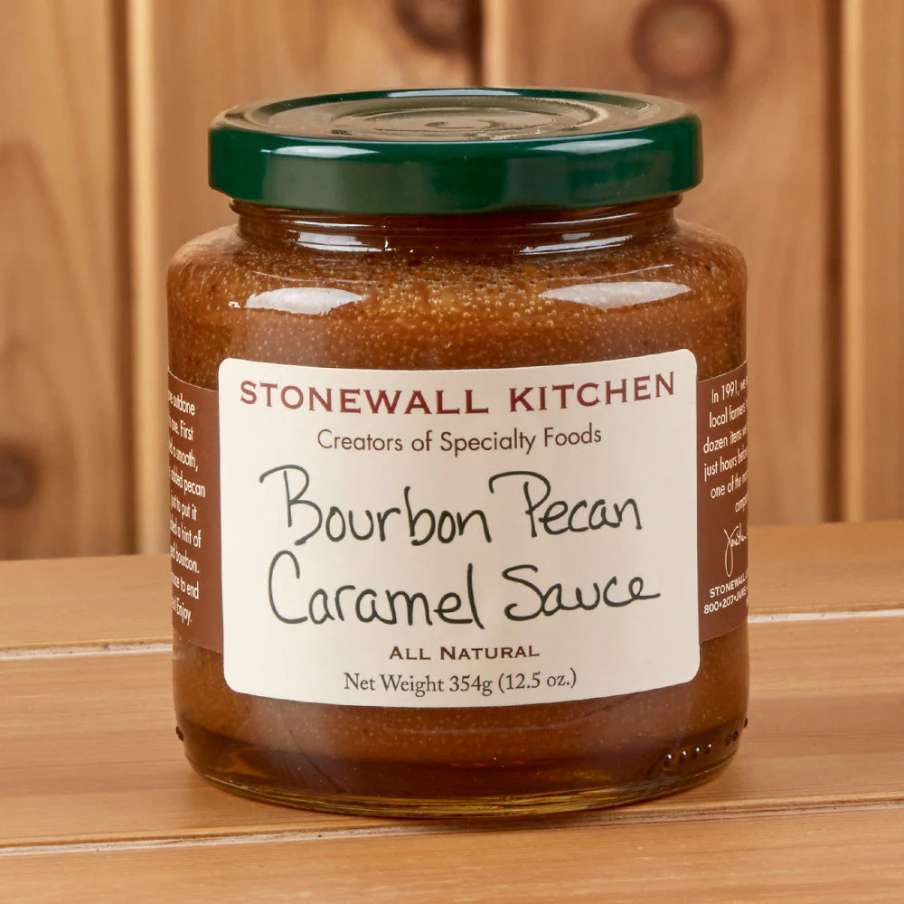Bourbon Pecan Caramel Sauce