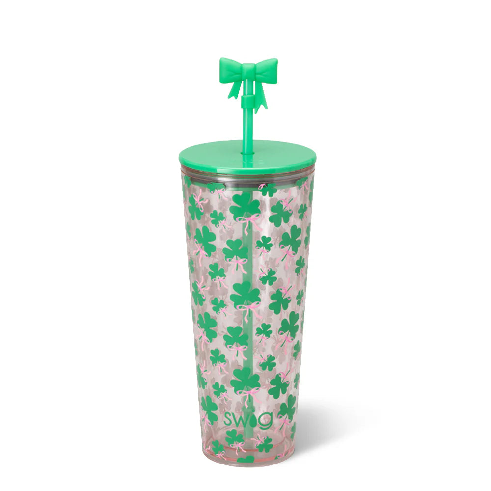 Clover Crush Plastic Tumbler 24 oz.