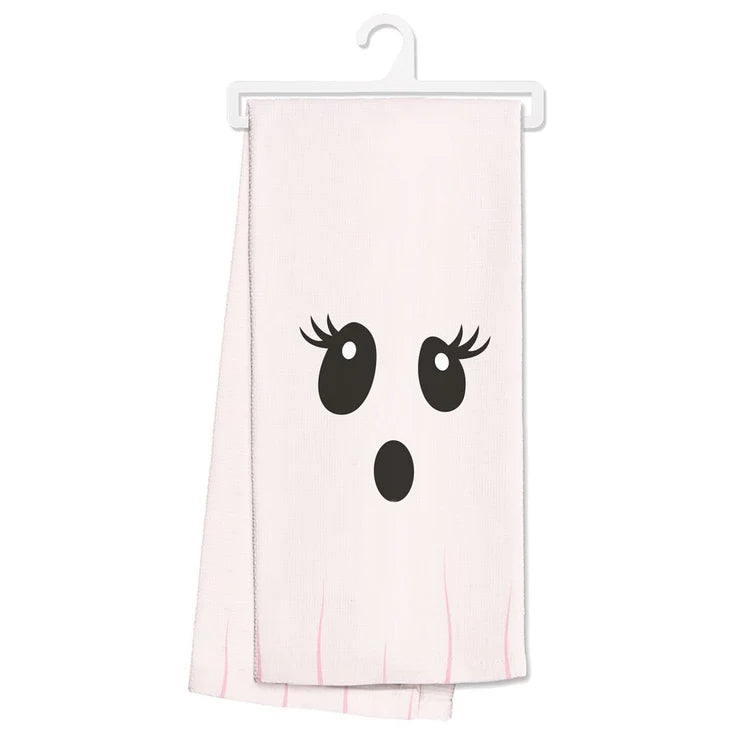 Halloween And Christmas Tea Towel