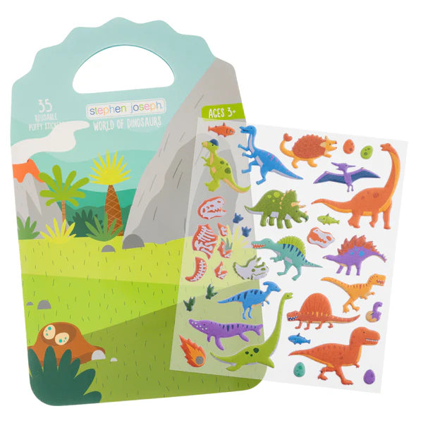 Reusable Puffy Sticker Book