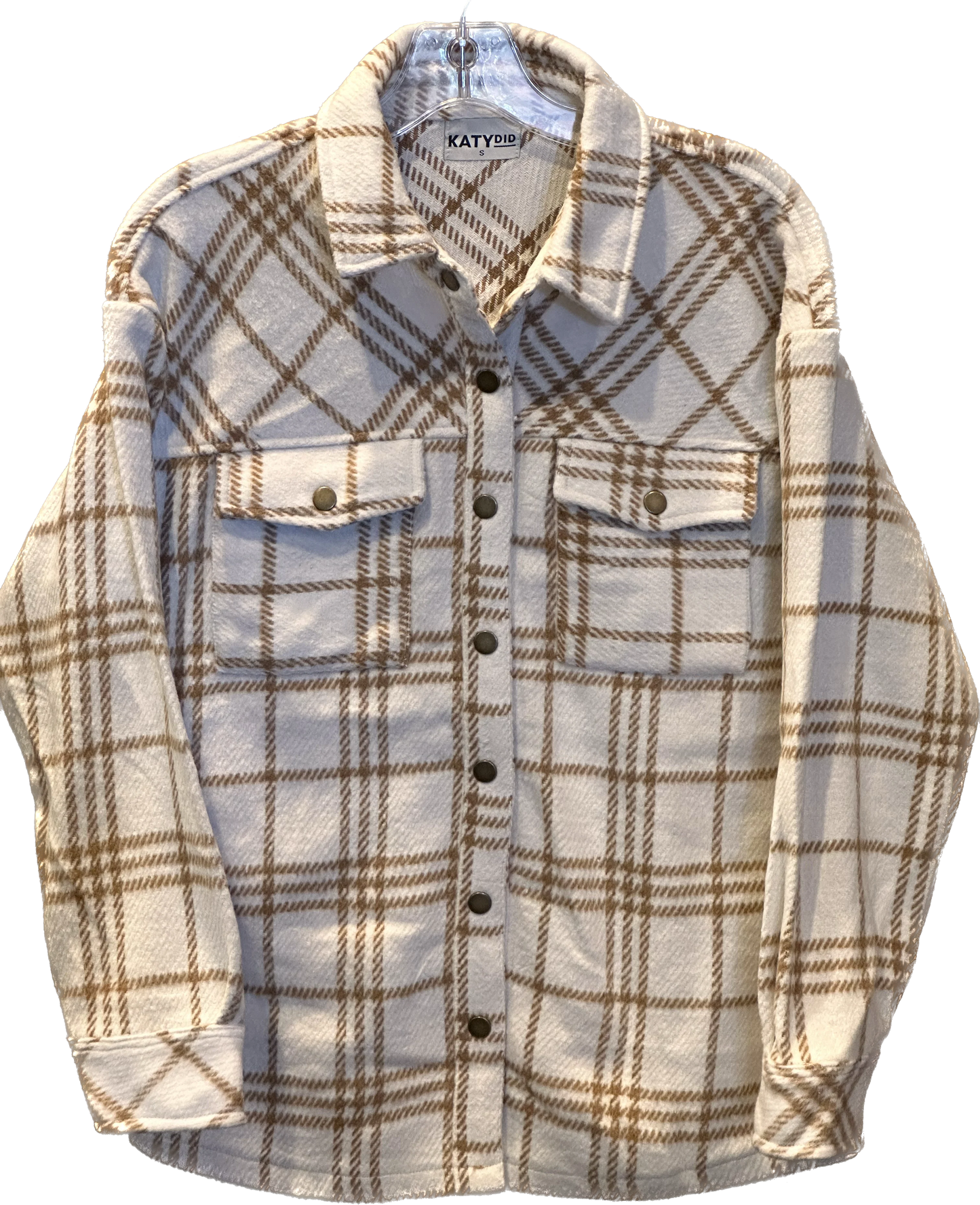 Tan/Cream Shacket