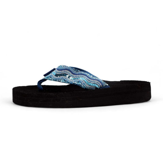 Tropical Waves Tidewater Sandals