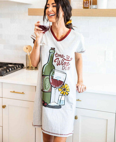 Time to Wine Down Nightshirt
