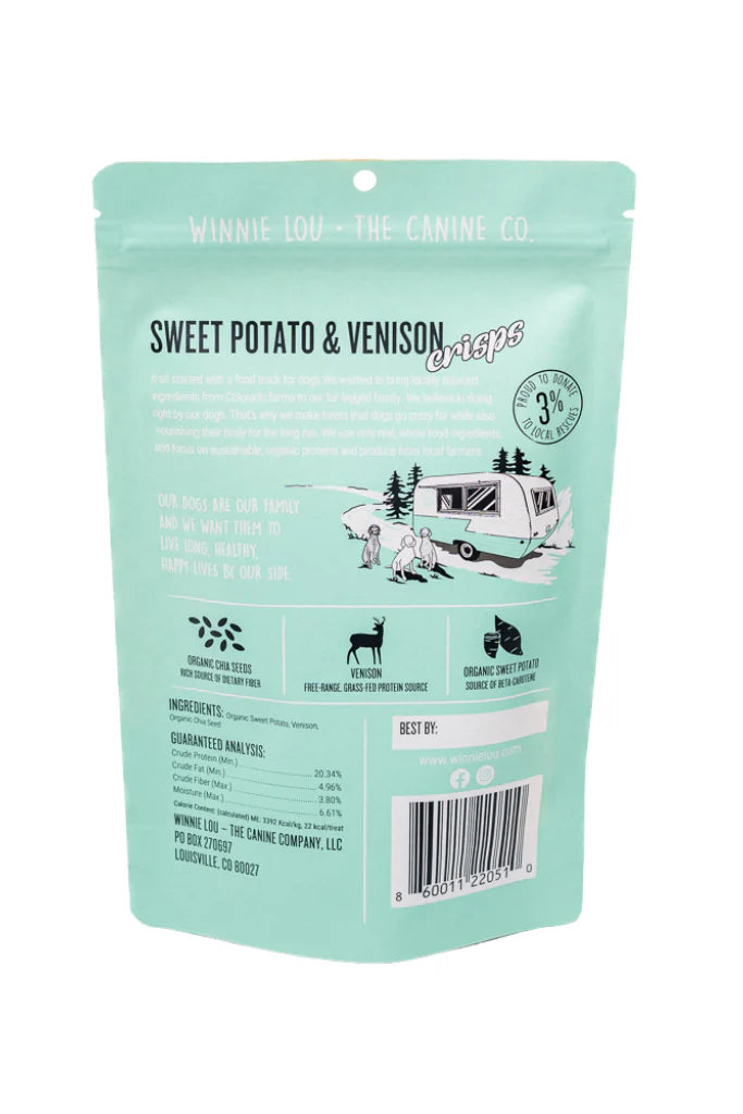 Sweet Potato & Veninson Crisps