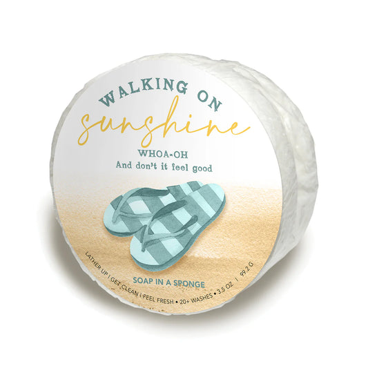 Soap in a Sponge Walking On Sunshine