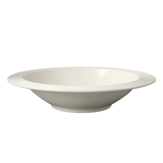 Melamine Shallow Bowl - Pinstripes MEL20