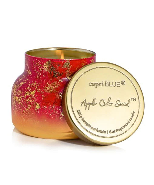 Apple Cider Social Glimmer Petite Jar Candle-8 oz.