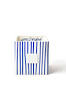 Indigo Skinny Stripe Mini Nesting Cube Medium