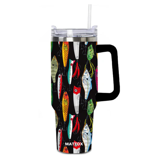 Tumbler Cup with Handle Prints