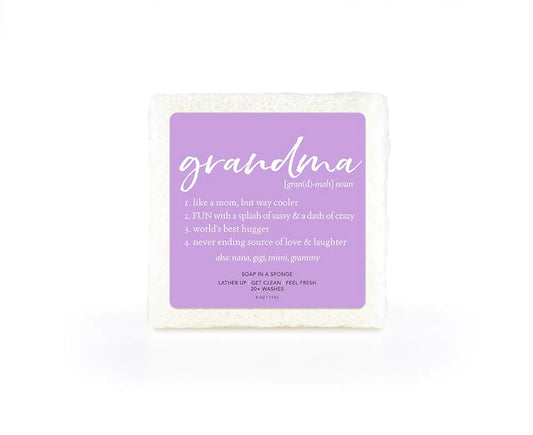 Soap in a Sponge Grandma