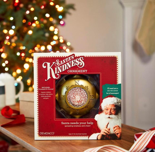 Santa's Kindness Ornament and Journal