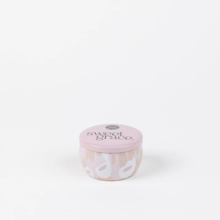 Sweet Grace  4oz Mini Soy Candle Tin