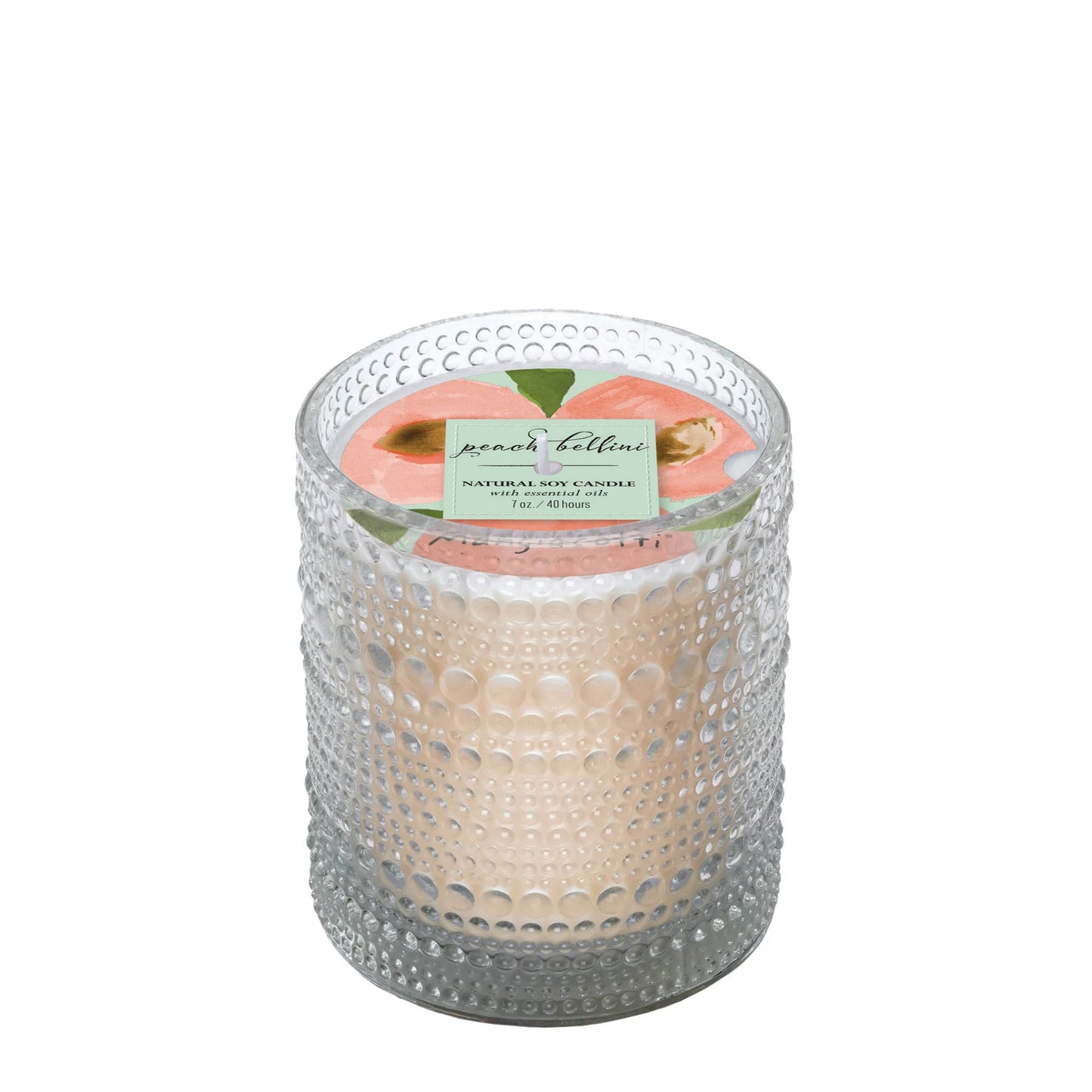 Peach Bellini Soy Candle-7 oz.