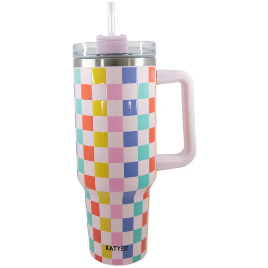Tumbler Cup with Handle Prints