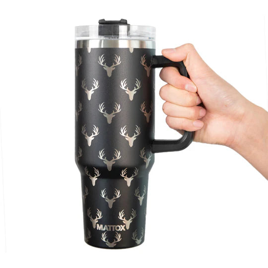 Tumbler Cup with Handle Prints