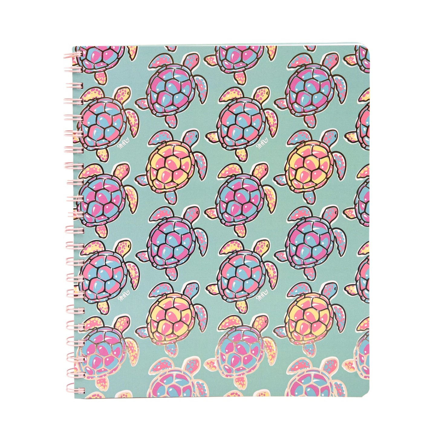 Notebook-Turtle Green