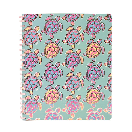 Notebook-Turtle Green