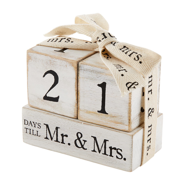 Countdown To Mr. And Mrs.