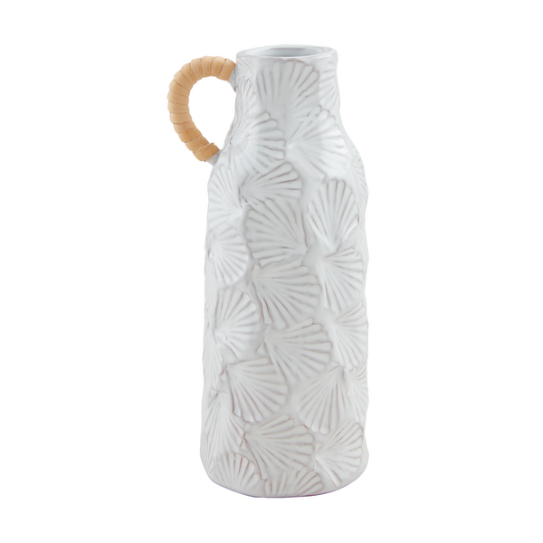 Large Sea Textured Bud Vase